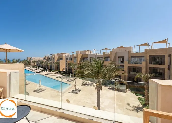 Seaview Mangroovy 2br, Walk To Pool & Beach, El Gouna! Ollystays Chalet