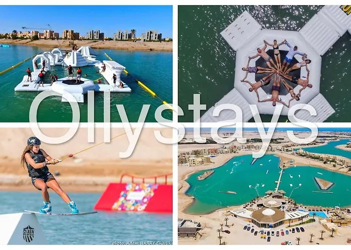 Seaview Mangroovy 2br, Walk To Pool & Beach, El Gouna! Ollystays Chalet Hurghada