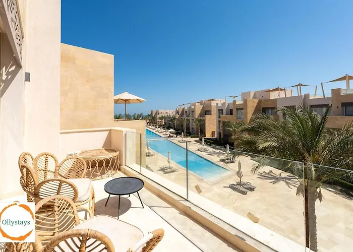 Seaview Mangroovy 2br, Walk To Pool & Beach, El Gouna! Ollystays *