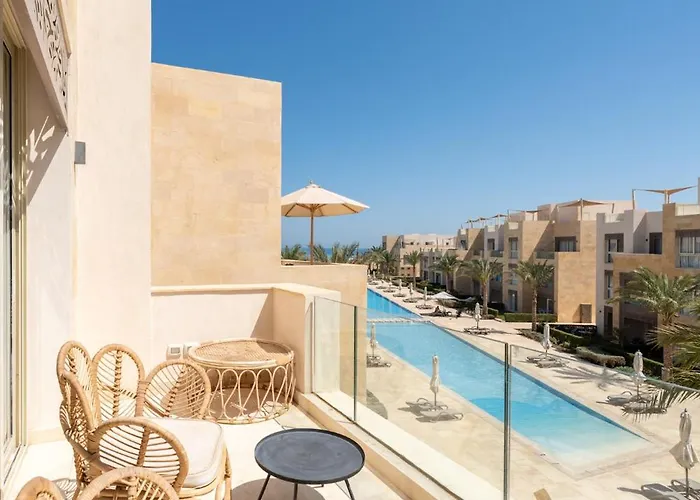 Seaview Mangroovy 2br, Walk To Pool & Beach, El Gouna! Ollystays Chalet Hurghada
